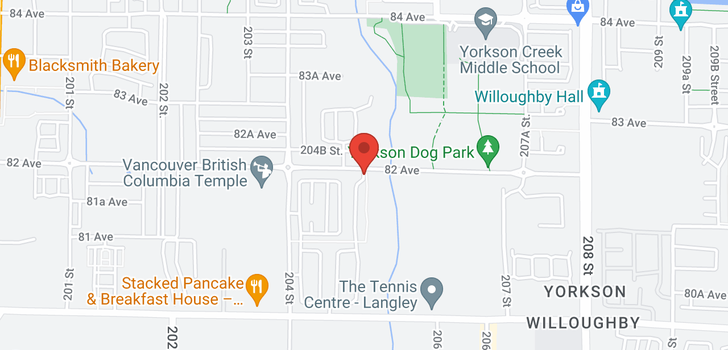 map of 32 20498 82 AVENUE